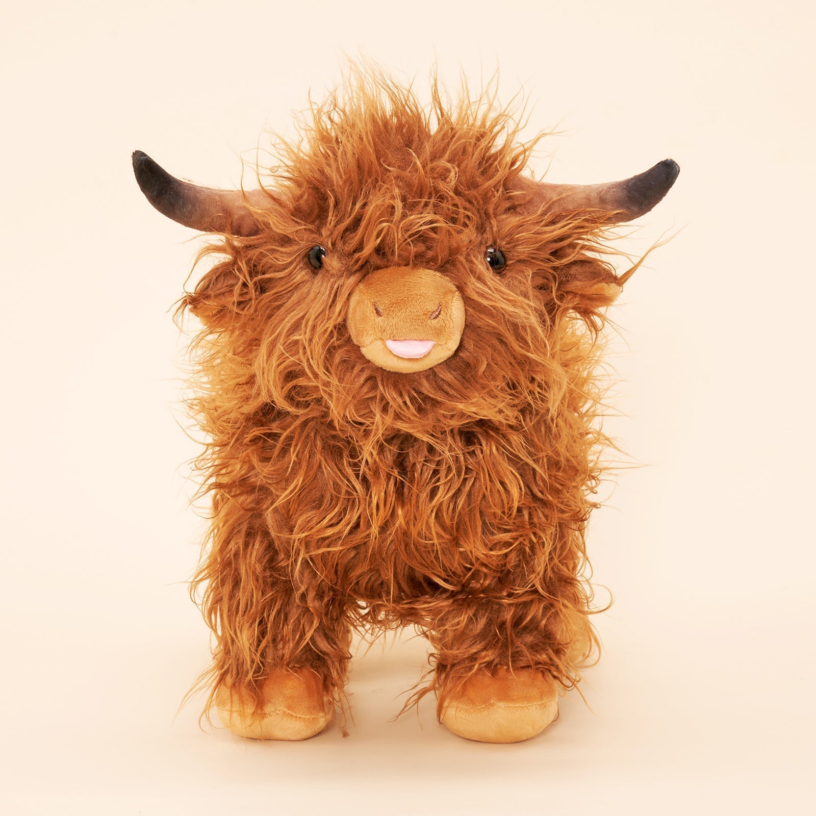 CuddleCoo™ – Realistic Highland Cow Design