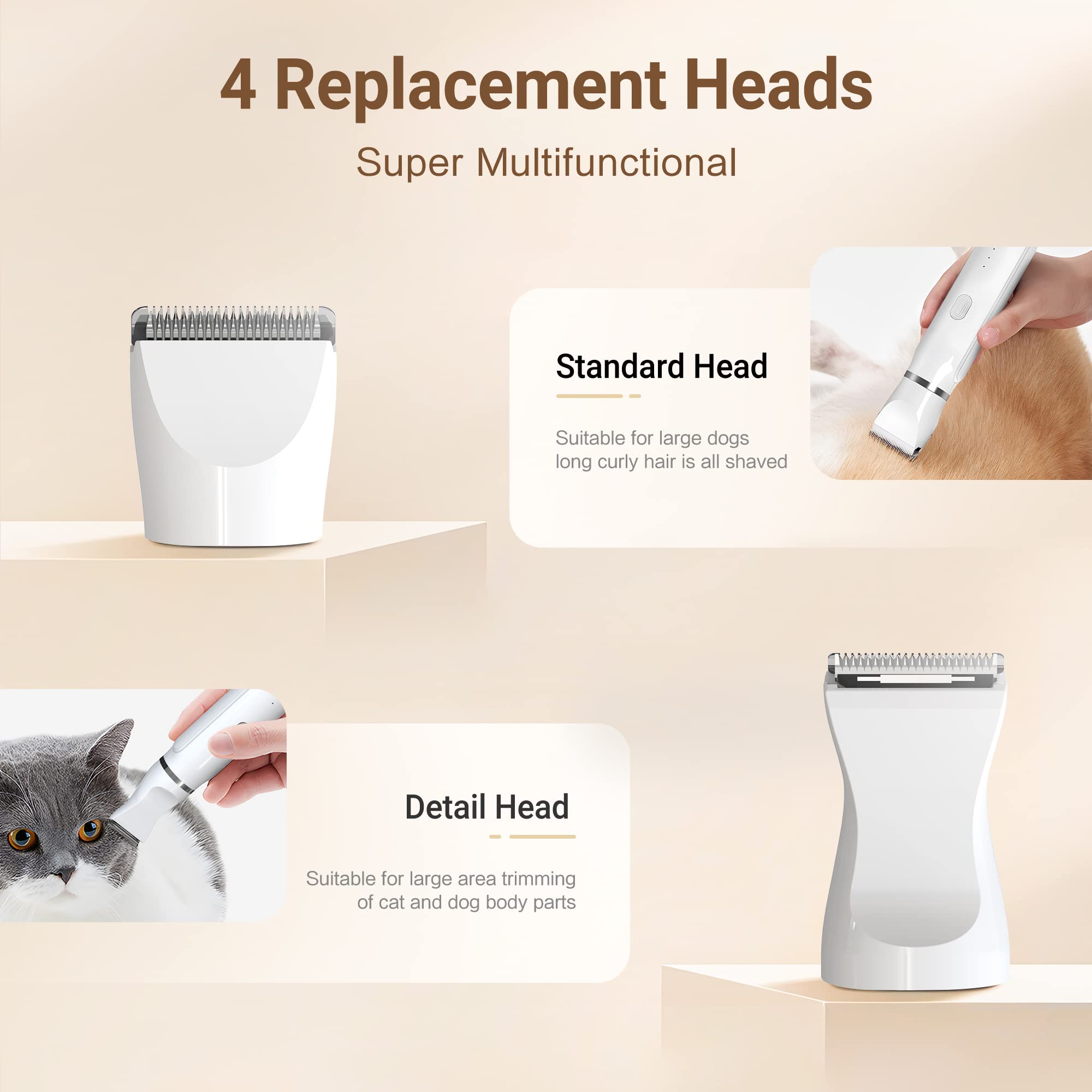 PurePaw™ 4-in-1 Care Set — Calm, Safe Grooming That Deepens Your Bond