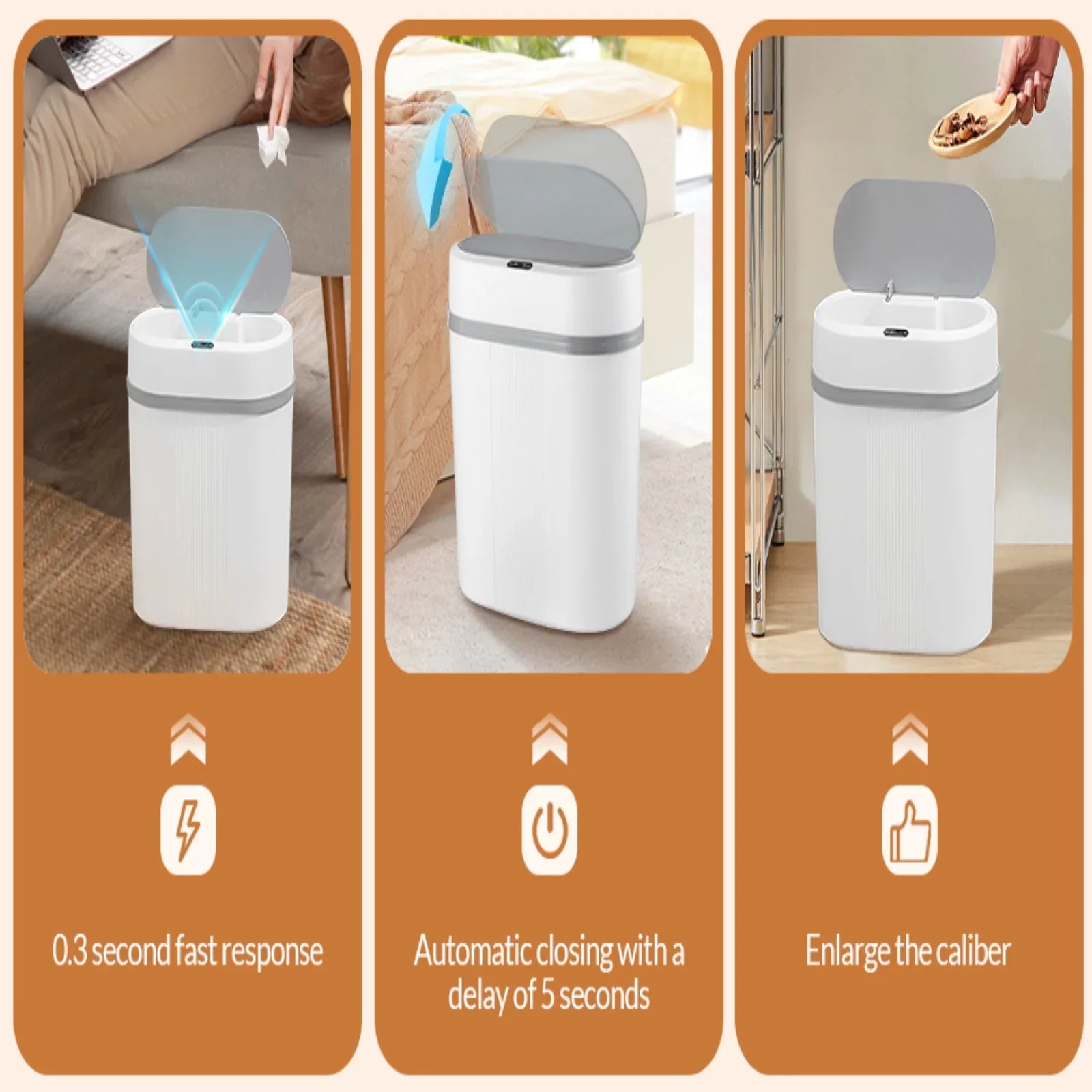 Touchless™ - Smart Touch-Free Trash Dustbin