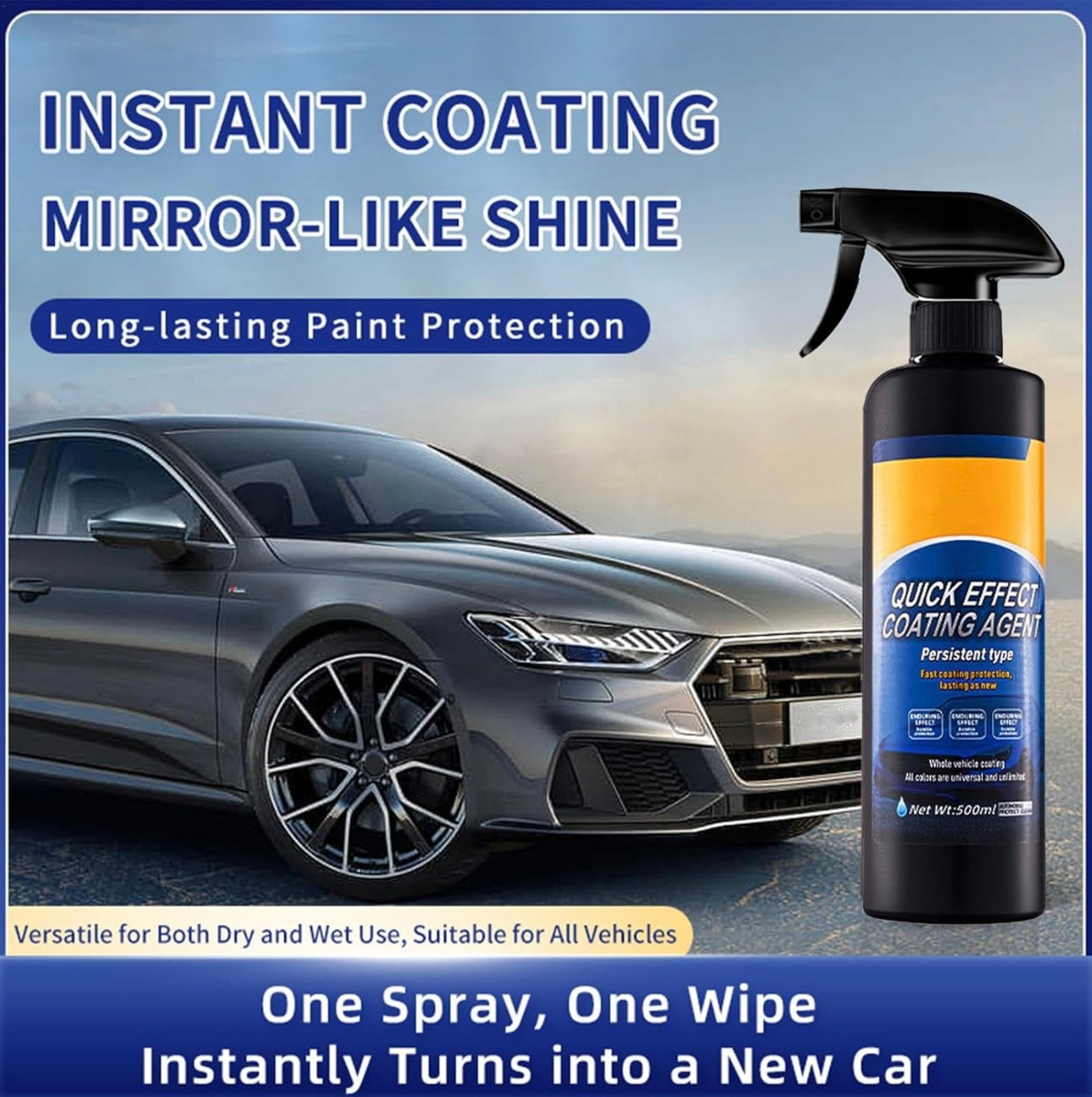1+1 FREE | Nano Car Sealant™ — Instant Shine and Protection for Your Vehicle Like New