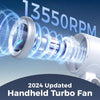 BreezePro™ - Hand-Folded High-Speed Turbine Fan