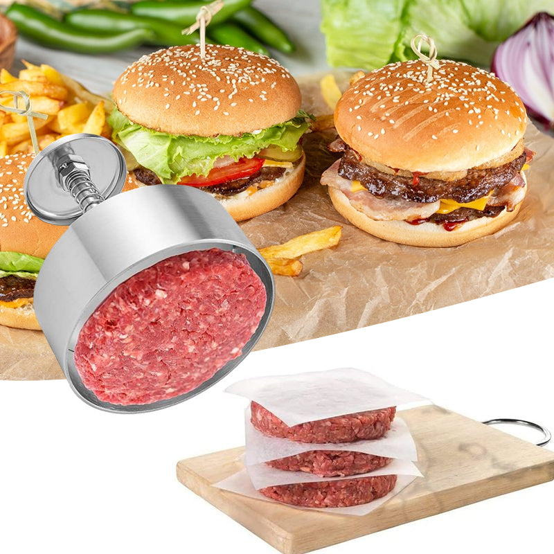 GrillMasterPro™ – Perfectly shaped, juicy burgers quickly and easily prepared
