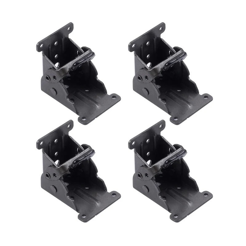 FlexiLift™ Flip Hinge Brackets (4 pieces) – Discover Hidden Space and Live Clutter-Free