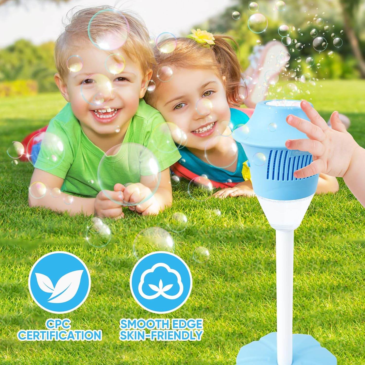 BubbleStorm™ - Portable Bubble Maker for Kids