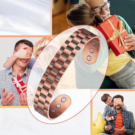 1+1 FREE | Menheal™ Magnetic Therapy Bioion Bracelet