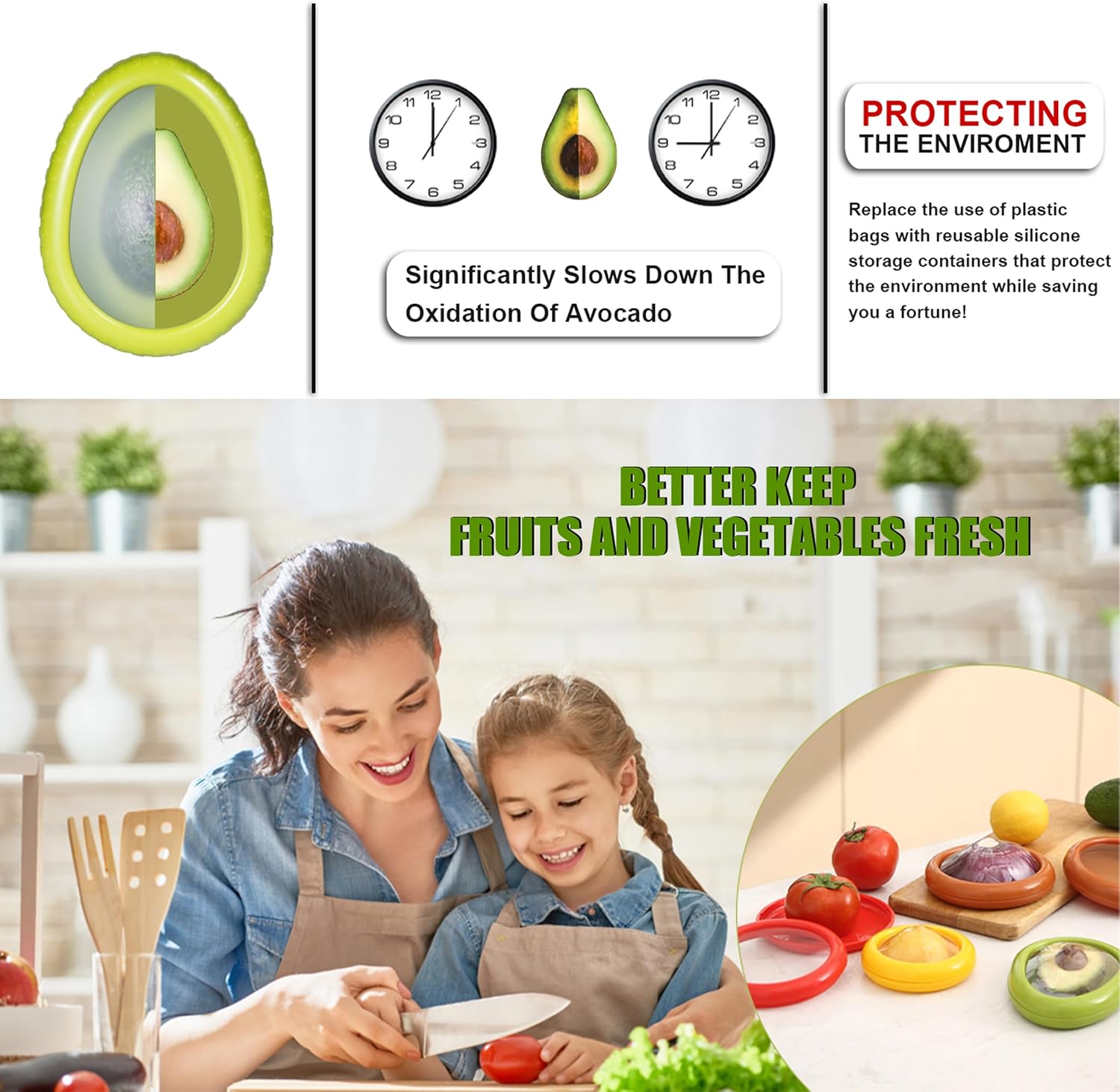 EverFresh™ – Keep Your Fridge Tidy and Food Fresh Longer