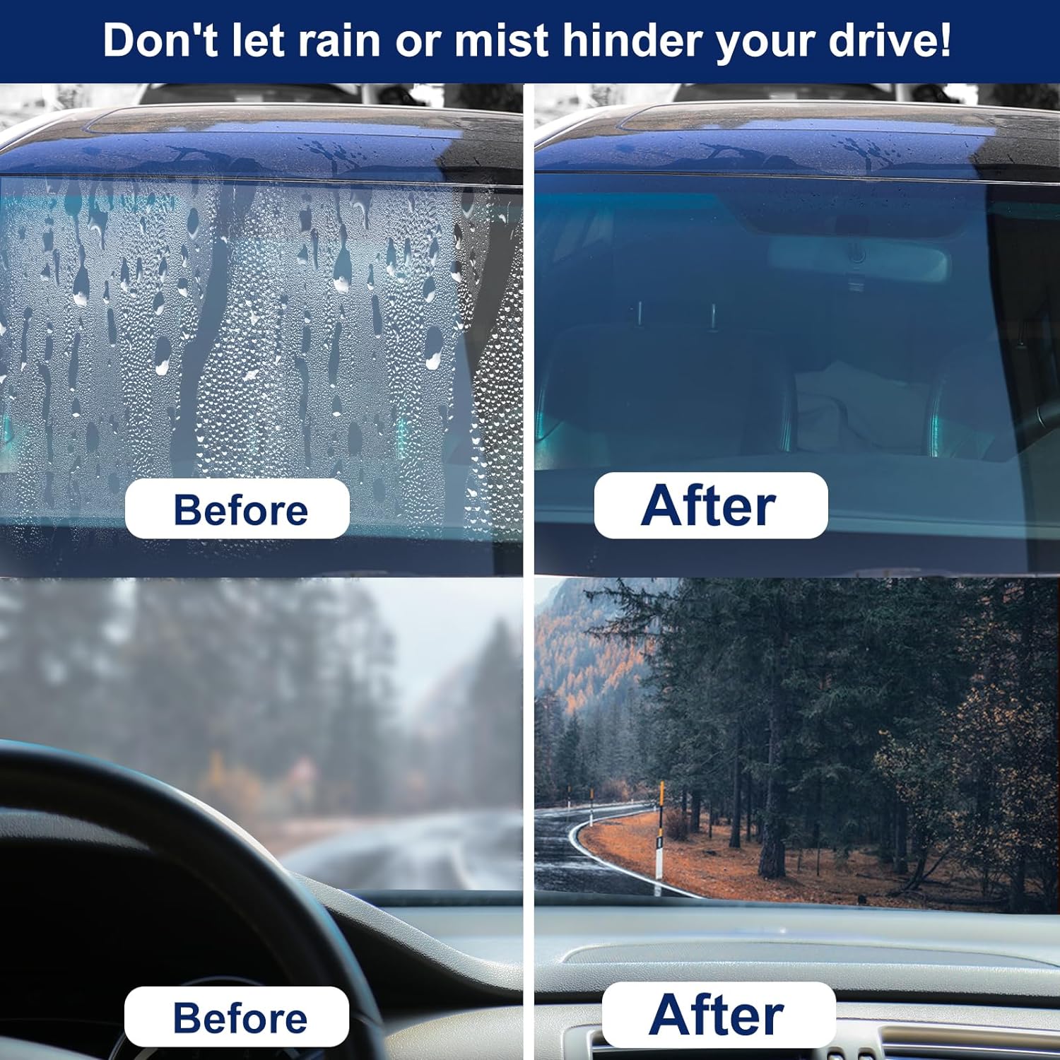 ClearView™ – Multifunctional Anti-Fog Spray for Glasses, Car Windshields, Swimming Goggles