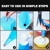 SilverCraft™ Piping Master Set — Create breathtaking cakes that turn heads