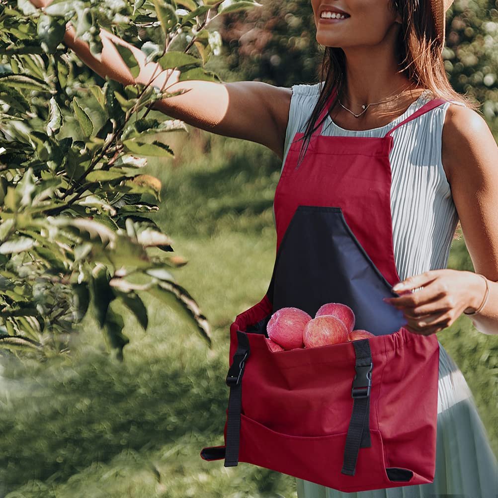 Kangaroom™ - Crossback Garden Apron with Deep Kangaroo Side Pockets
