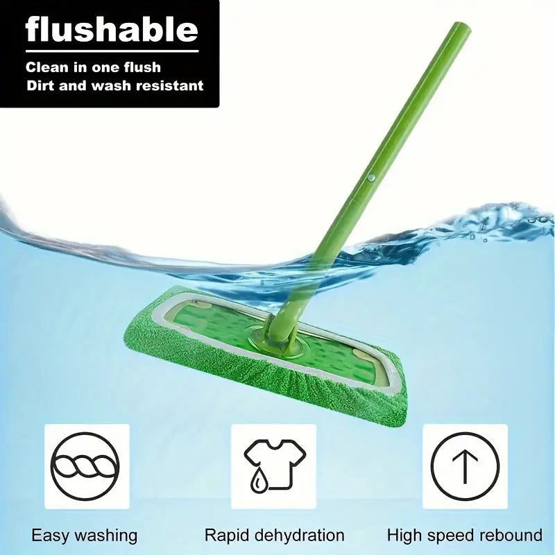 2+2 Free | Reusable Mops for Swiffer Sweeper™ Long-lasting Cleaning for All Surfaces