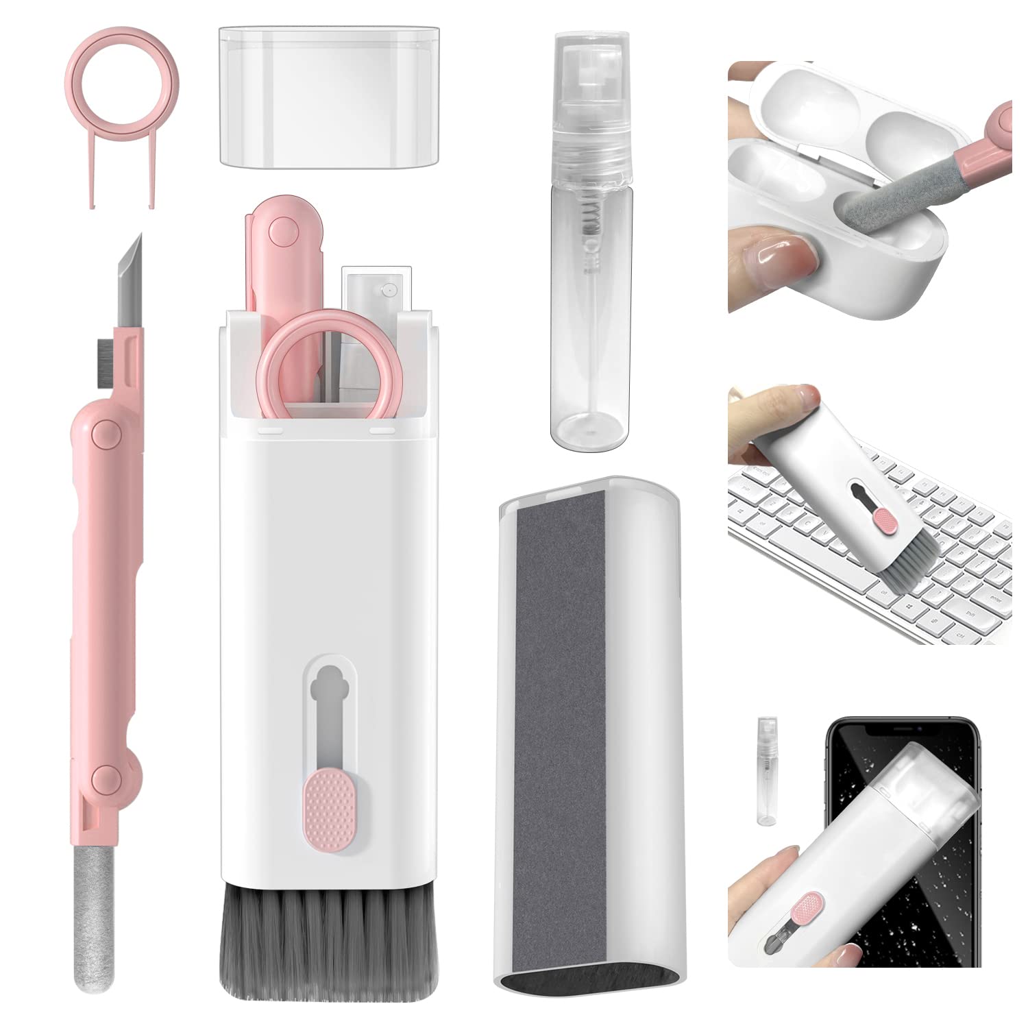 CrispCleanse™ — Instantly unveil the hidden shine of your devices