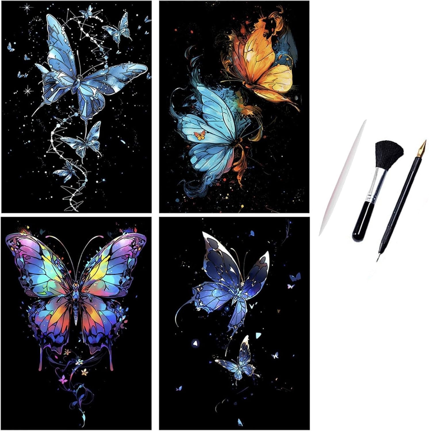 ScratchPainting™ – Discover your imagination with every colorful scratch