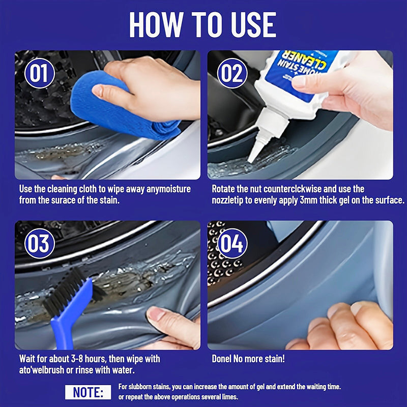 1+1 Free | Anti-Mold and Stain Gel™ Effortless Deep Cleaning That Lasts – No Scrubbing Needed