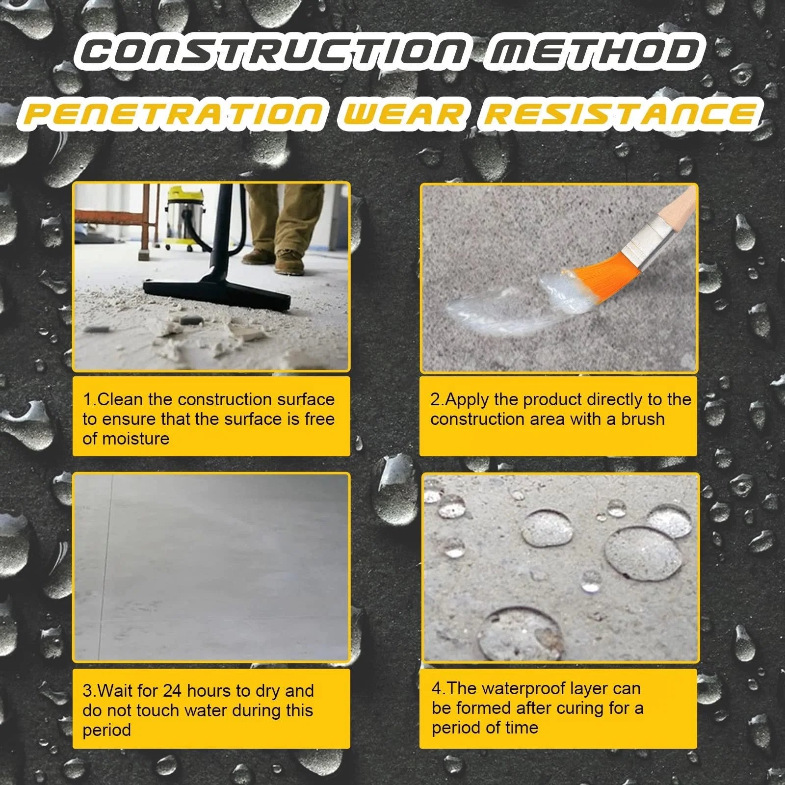 Anti-Leak Agent™ - Super strong, invisible, waterproof
