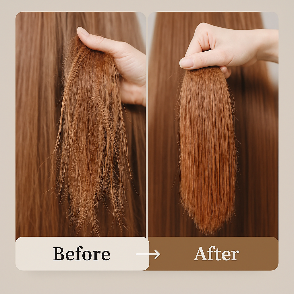 1+1 FREE | RootNourish™ Essential Hair Oil – Discover radiant silky hair that turns heads
