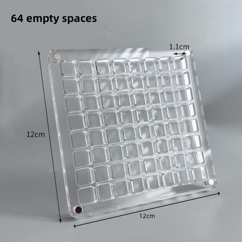 ShellGlo™ - Acrylic Magnet Shell Storage Box