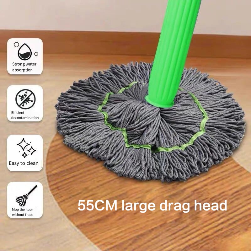 GlideSweep™ 2-in-1 Dry Mop Cloth – Effortless Sparkling Floors Without Back Pain