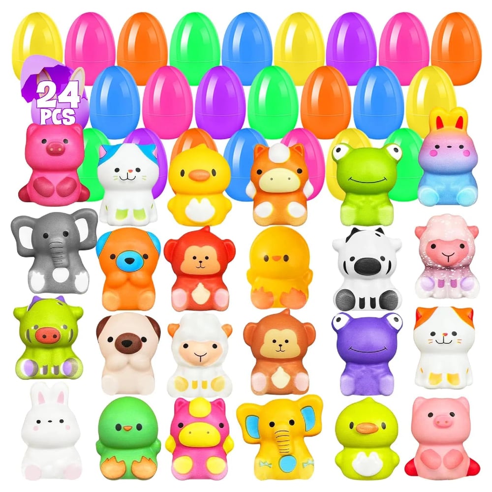 EggSquish™ - Squishy Animals In Colorful Surprise Eggs!