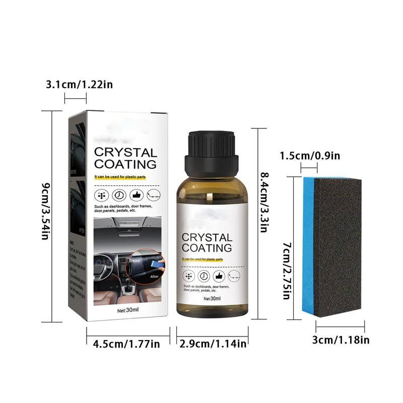 1+1 Free | CrystalCoating™ Plastic Parts Crystalline Coating