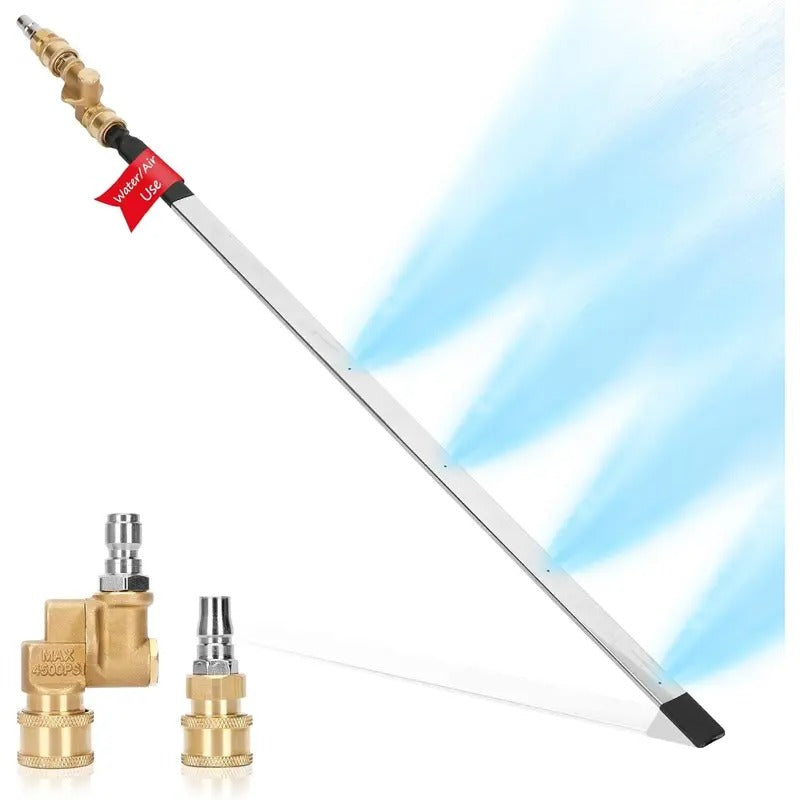 TurboClean™ Wand – Removes dirt for a cooler, more powerful motor with every use