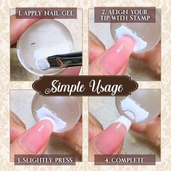 DreamyDip™ - Perfect Nail Art Placement Made Simple and Fun
