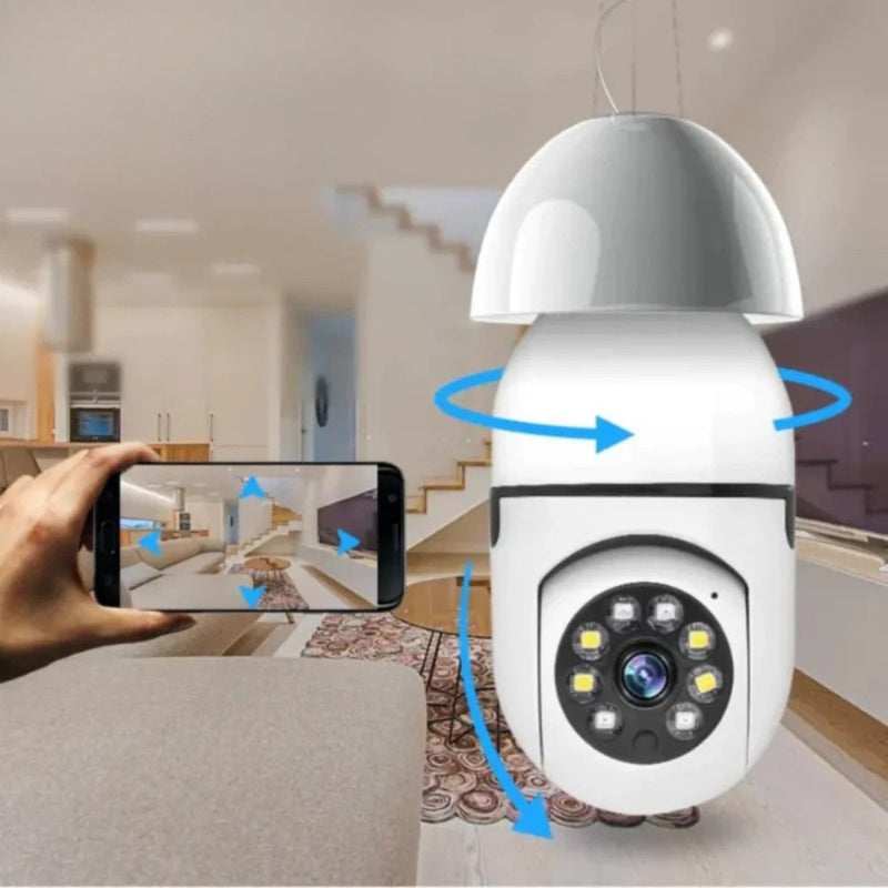 InvisiBulb Cam™ – Discreet Home Surveillance