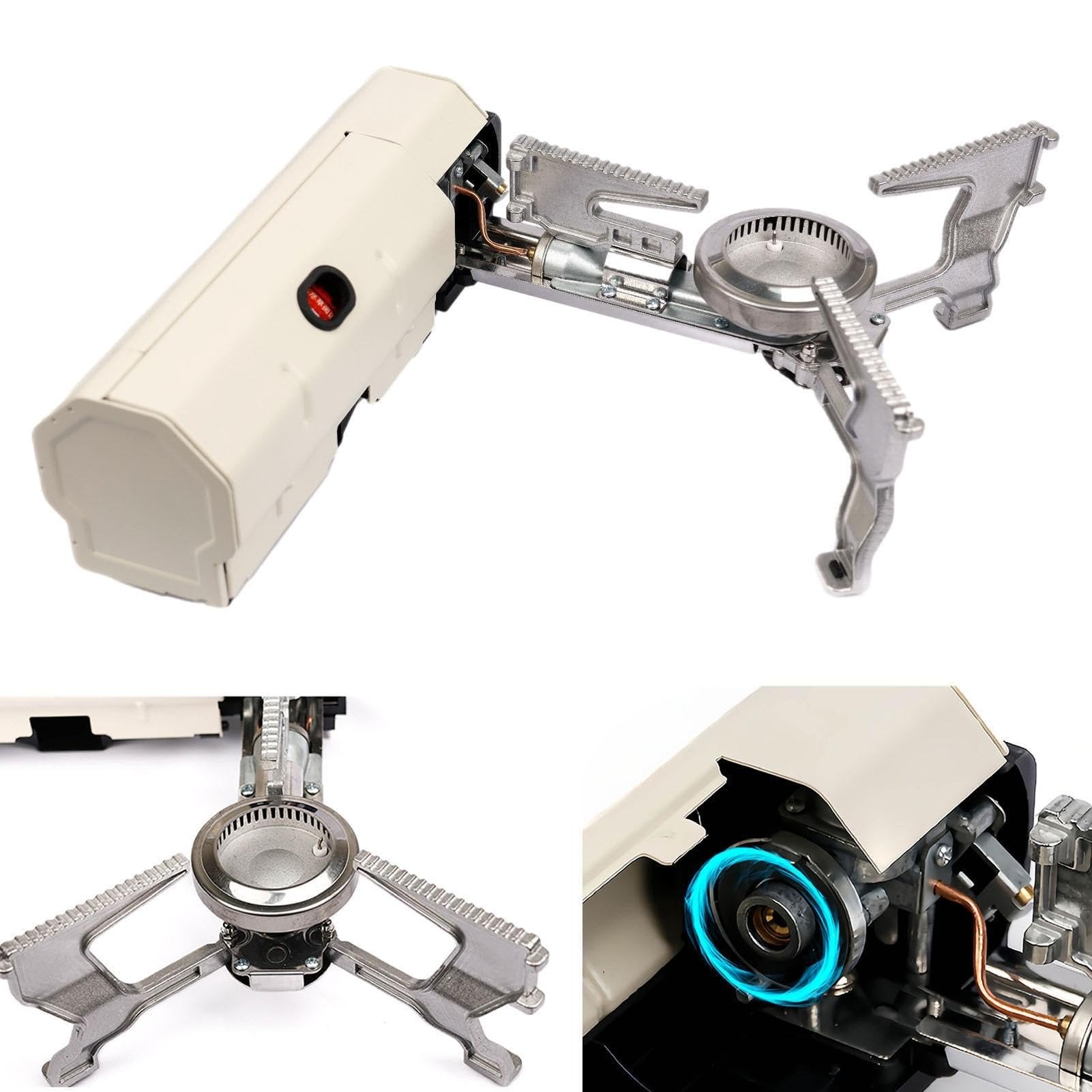 FlameFold™ - Compact Folding Spyder Camping Gas Stove