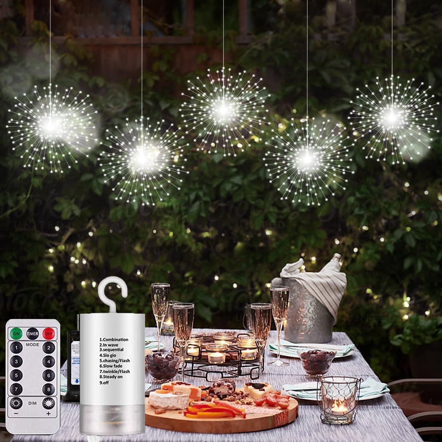 LumaBurst™ — Ignite magical memories with stunning star sparkle (120 lights)
