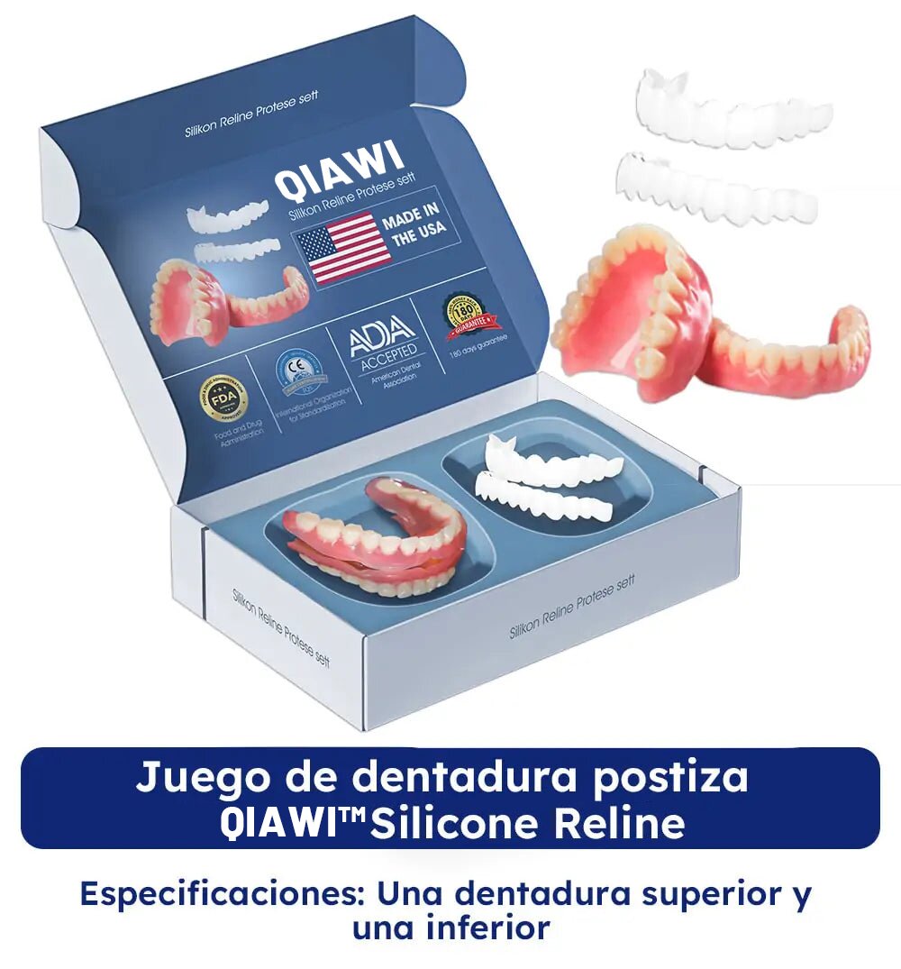 SmilePro™ – High-quality, Individually Fitted Silicone Denture Set