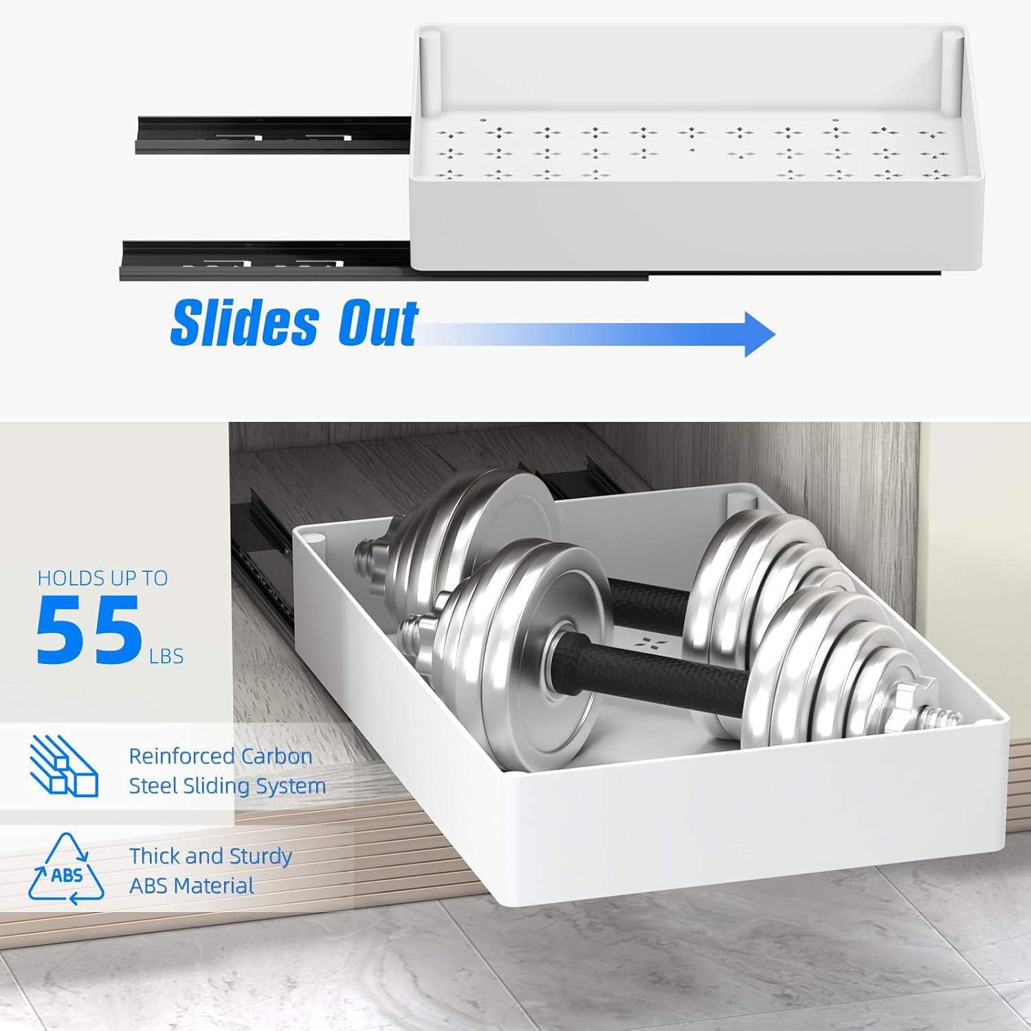 GlideNest™ — Hidden Closet Space Release for Instant Organization and Calm