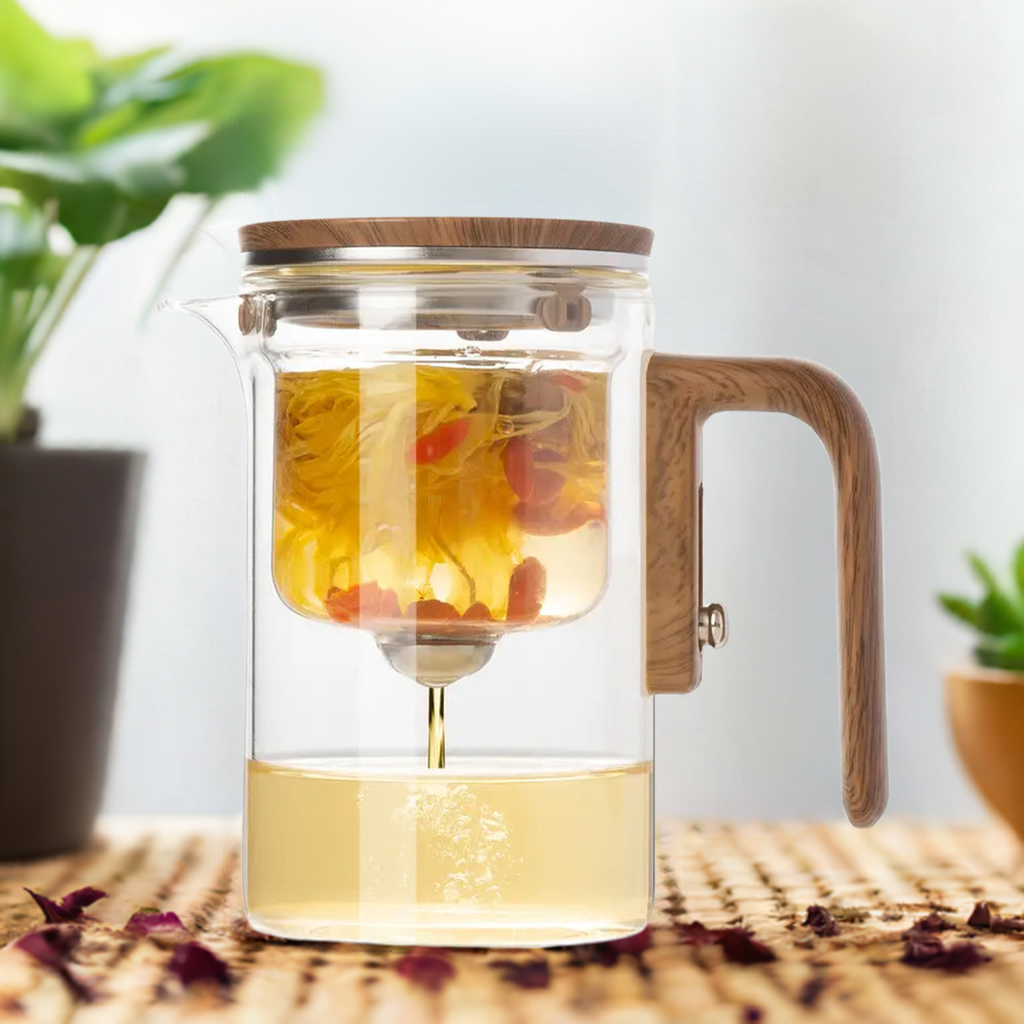 SereniCup™ — Brew Perfect Tea, Every Time, with Effortless Elegance