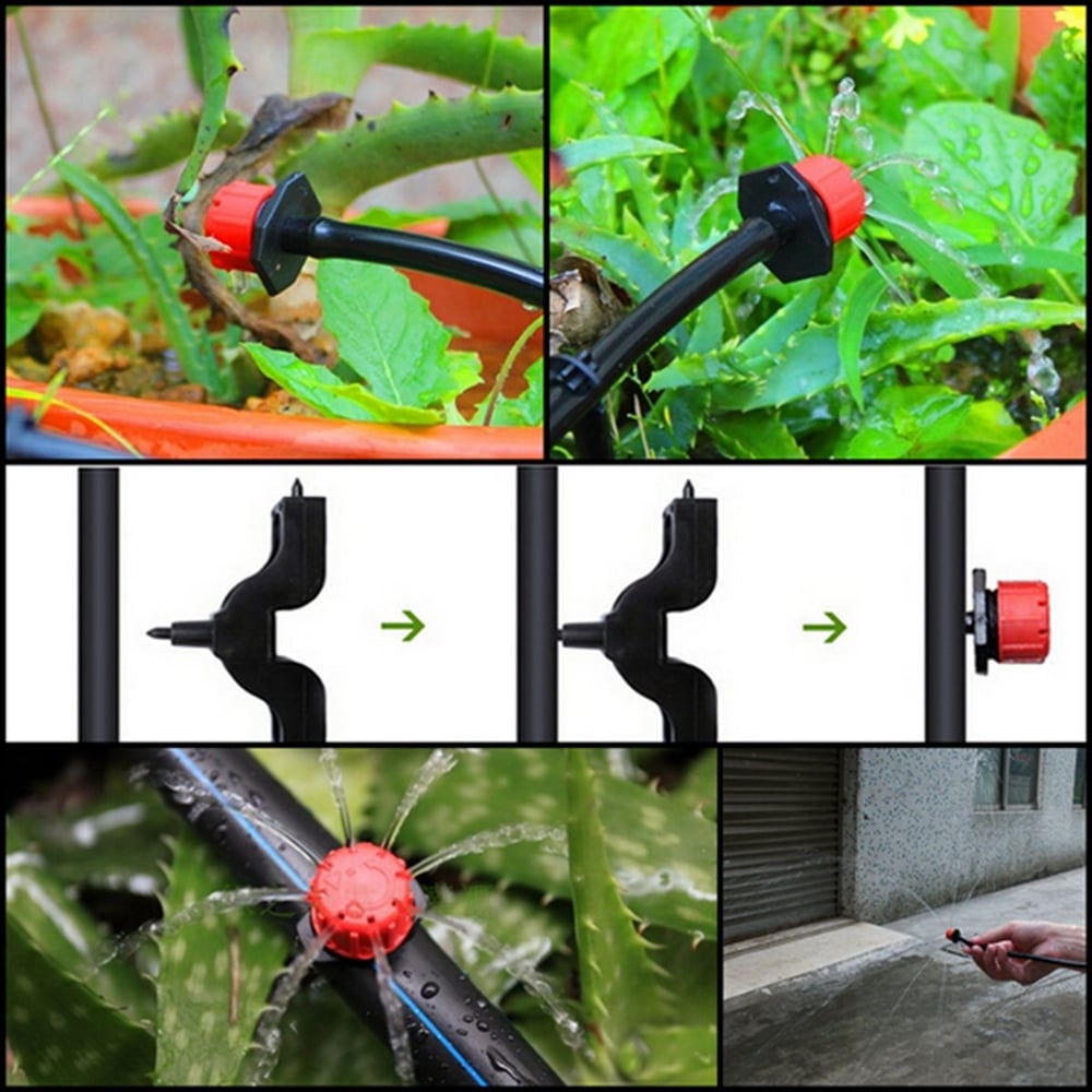 Adjustable Drip Irrigation Nozzles™ - Adjustable Drip Nozzles for Precise Plant Watering