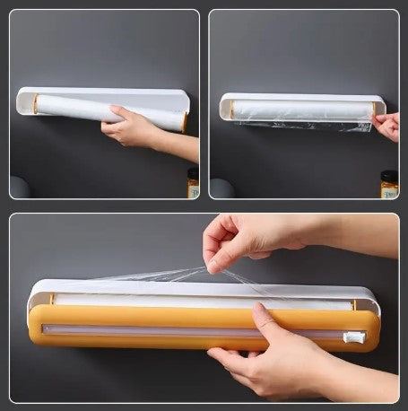 SliceMaster™ Precision Foil Cutter – Effortless, Wrinkle-Free Cuts Save Time and Nerves