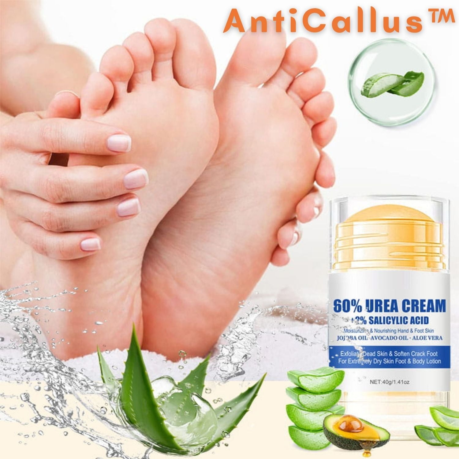 1+1 FREE | AntiCallus™ Wake up with silky-smooth feet that impress and provide all-day comfort