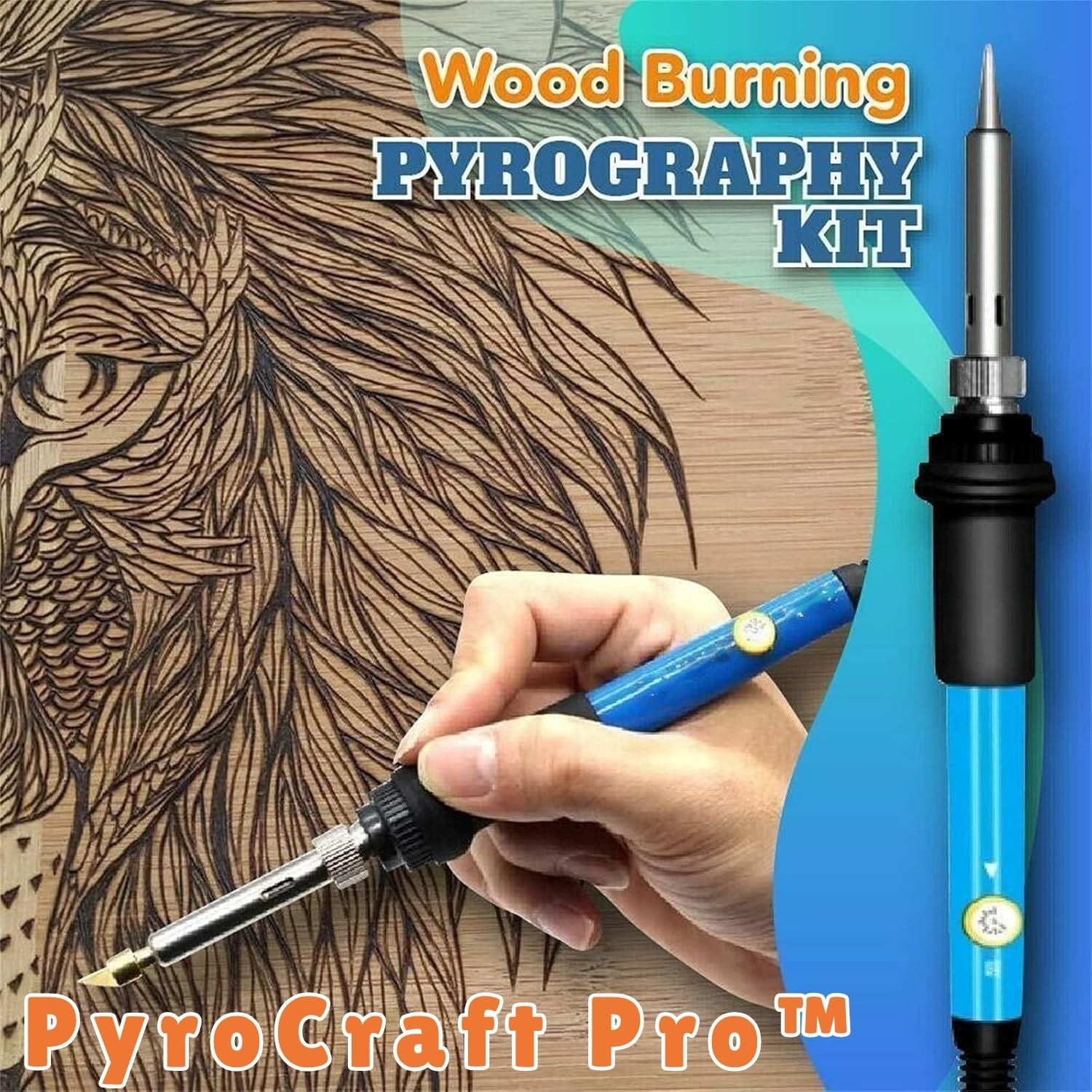 PyroCraft Pro™ - Professional Engraving Kit, Let your creativity run wild!
