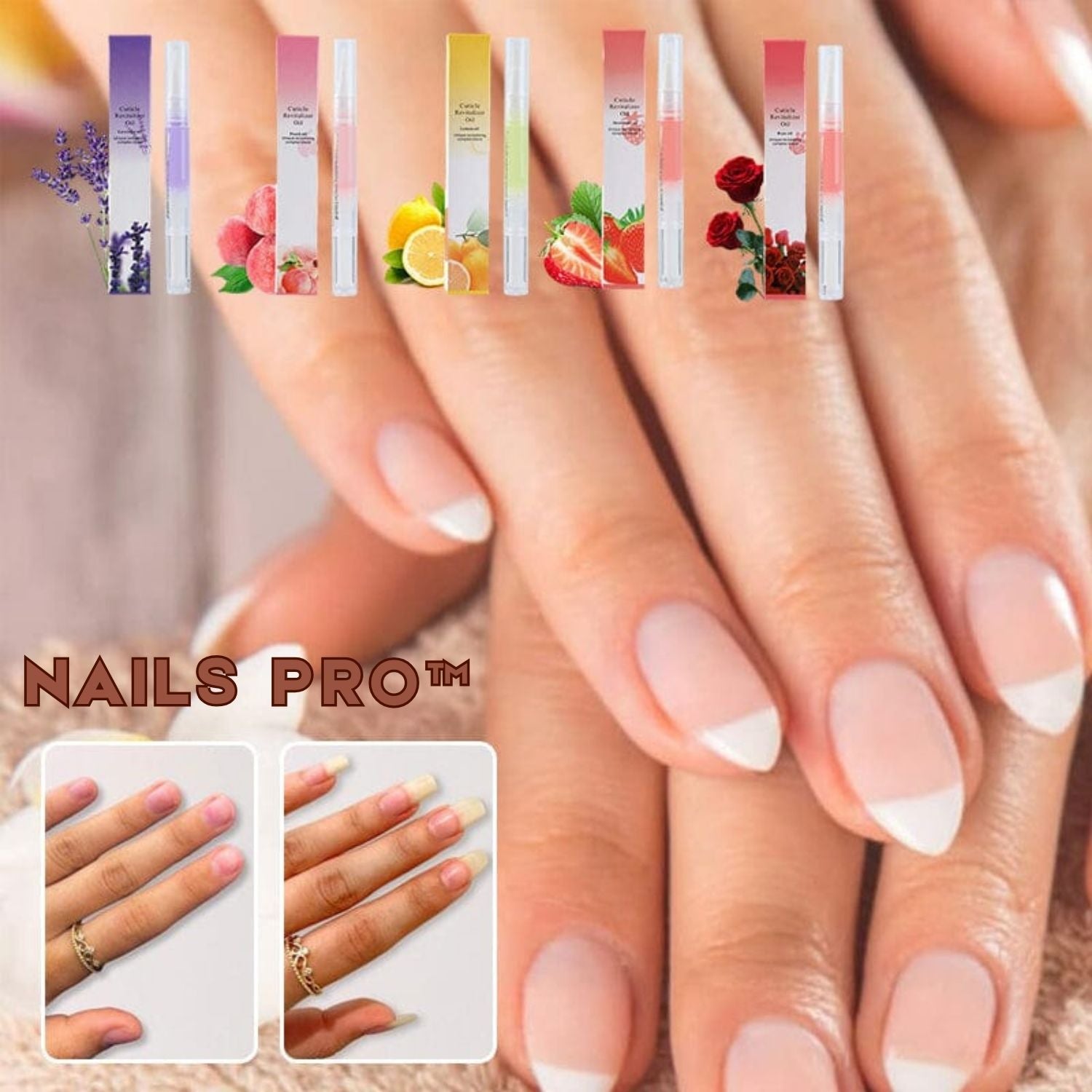 1+1 FREE | Nails Pro™ Nourishing Nail Growth Oil