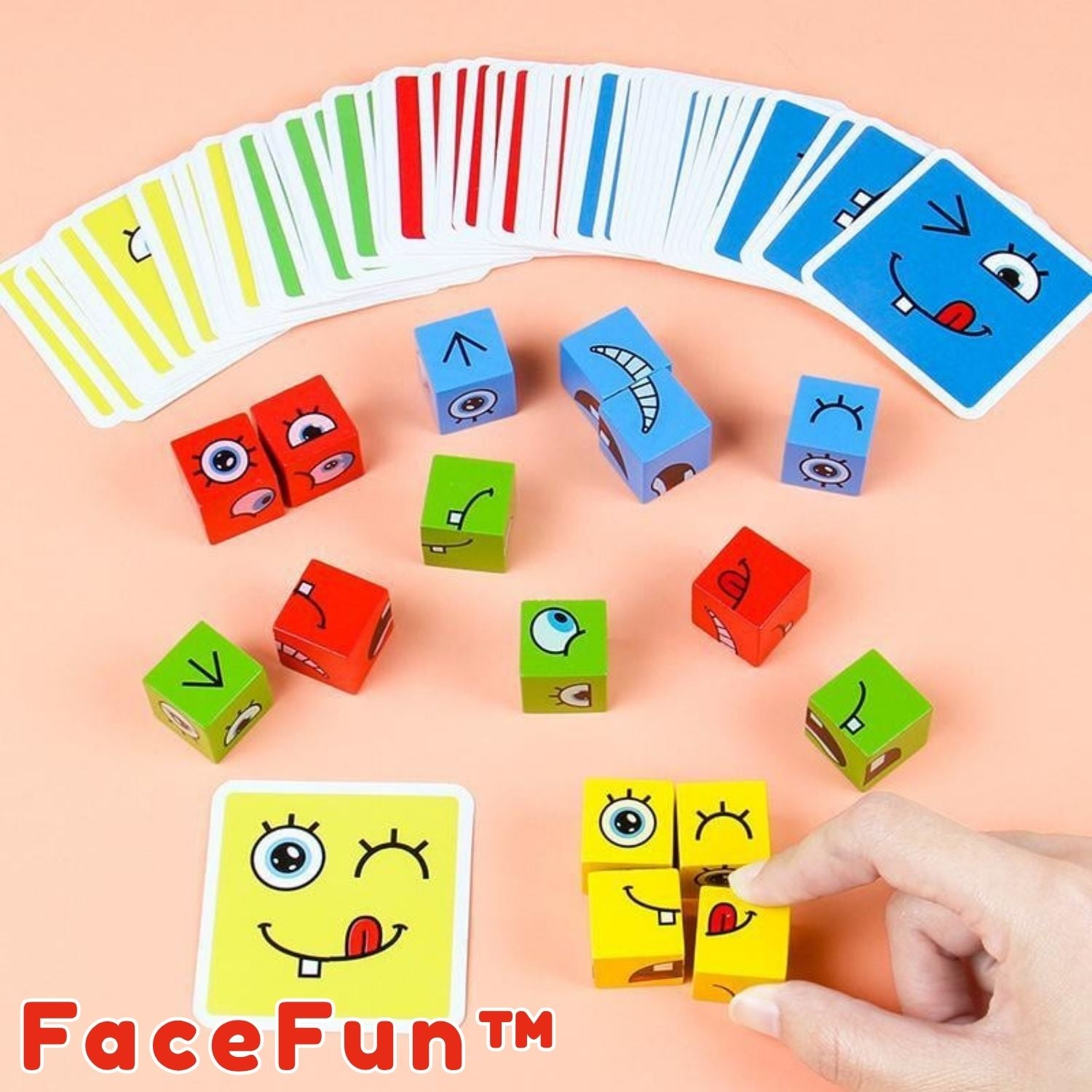 FaceFun™ - Enhances children's skills and promotes interactive fun for problem-solving