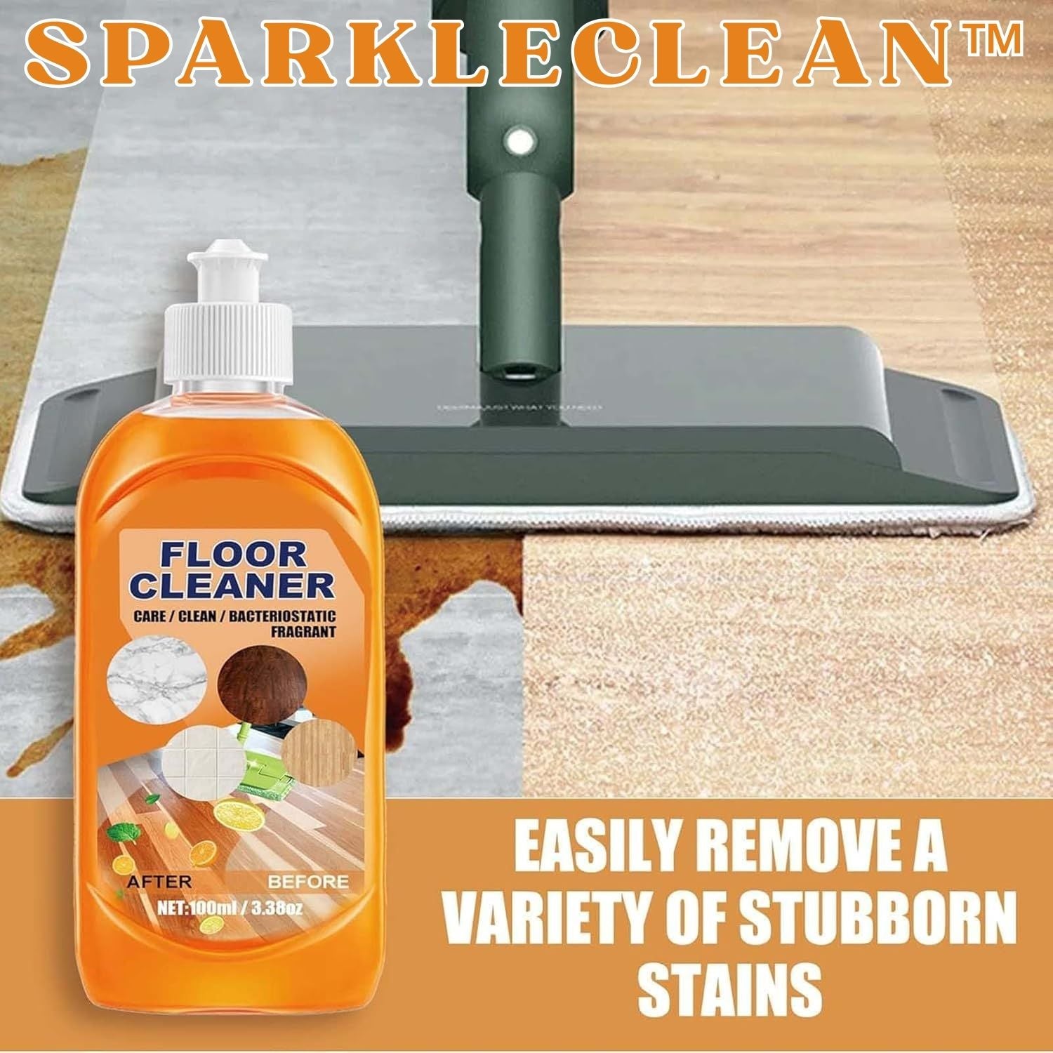 1+1 FREE | SparkleClean™ Breaks Down Dirt and Grime Easily!