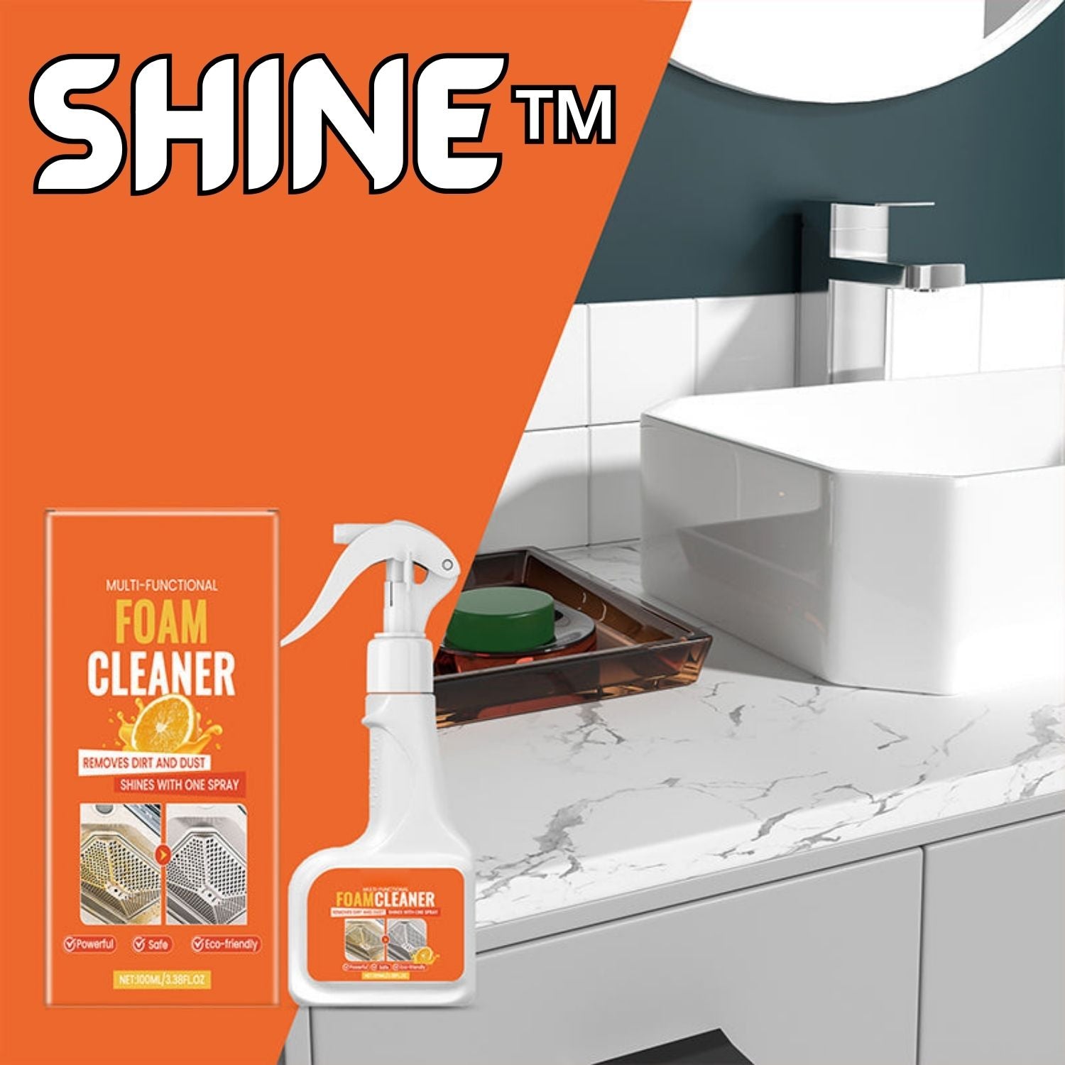 Shine™ - Multifunctional Effective Gentle Cleaning Mist