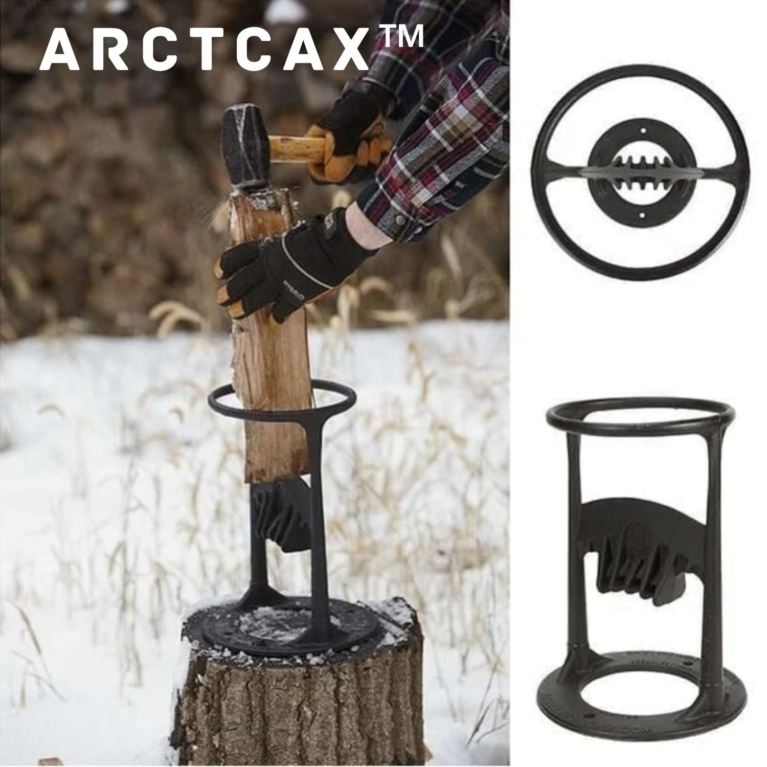 ArctcAx™ - Makes Wood Splitting Effortless, Ensuring a Safer Experience