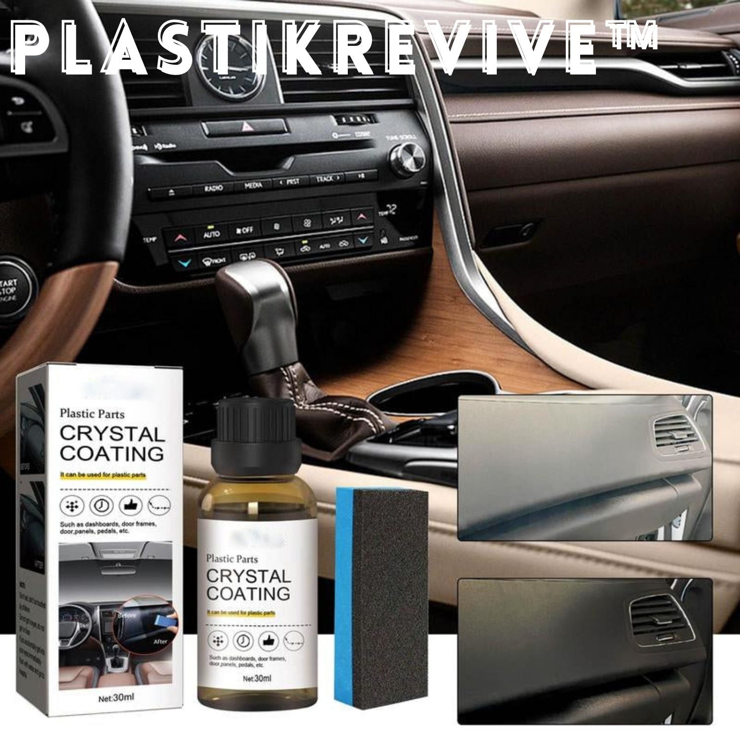 2+1 FREE | PlastikRevive™ Give Your Car a Fresh New Look!