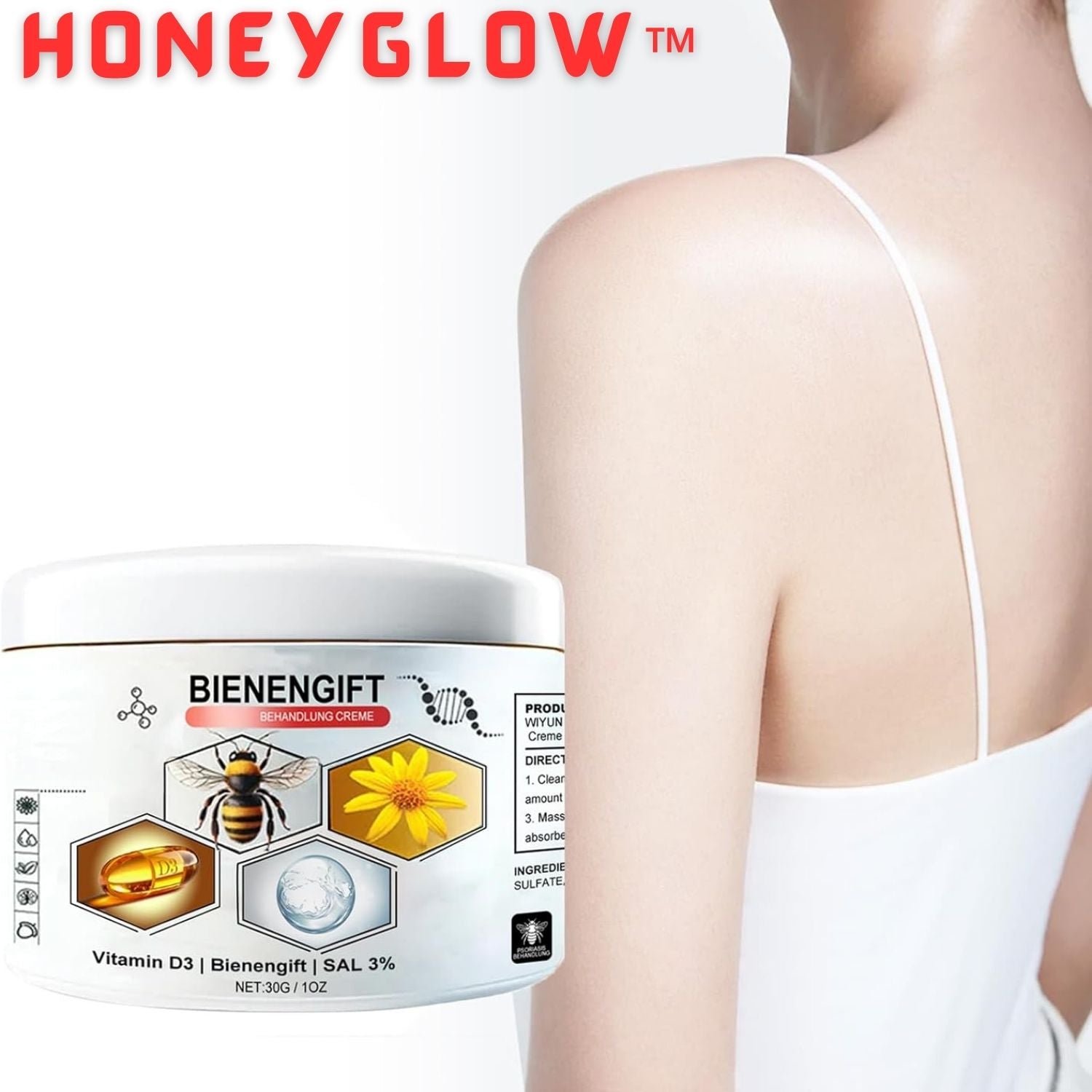 1+1 FREE | HoneyGlow™ Soothe Your Skin And Feel Beautiful Inside Out