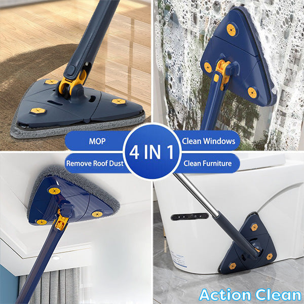 ActionClean™ - The Mop That Can Reach Everywhere!