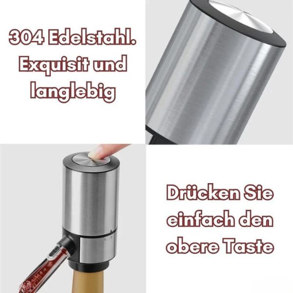 AeriBlend™ 3-in-1 Wine Aerator, Storage, and Dispenser