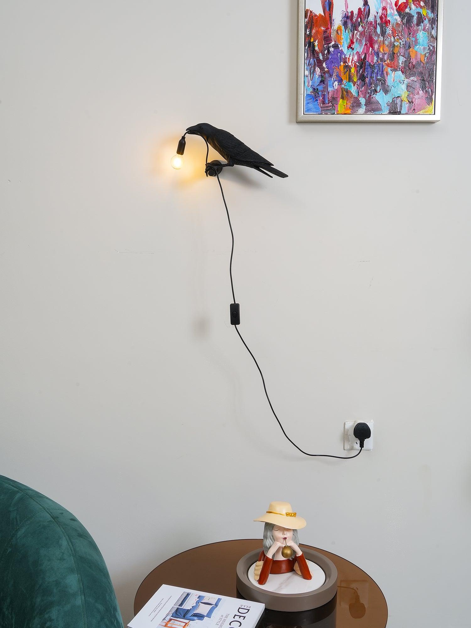 RavenGlow™ - Bird Wall Lamp
