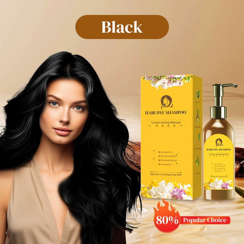 PureBlend™ - Long-lasting Natural Hair Dye Shampoo