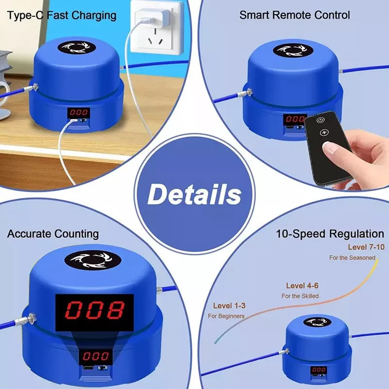 AeroRope™ – Hands - Free Fitness