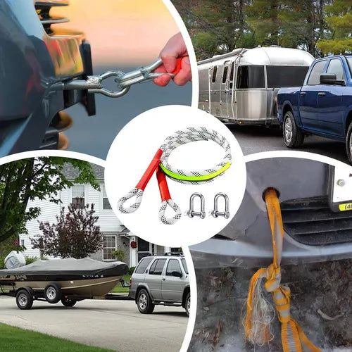 TowEase™ – Rescue Rope For Towing Cars