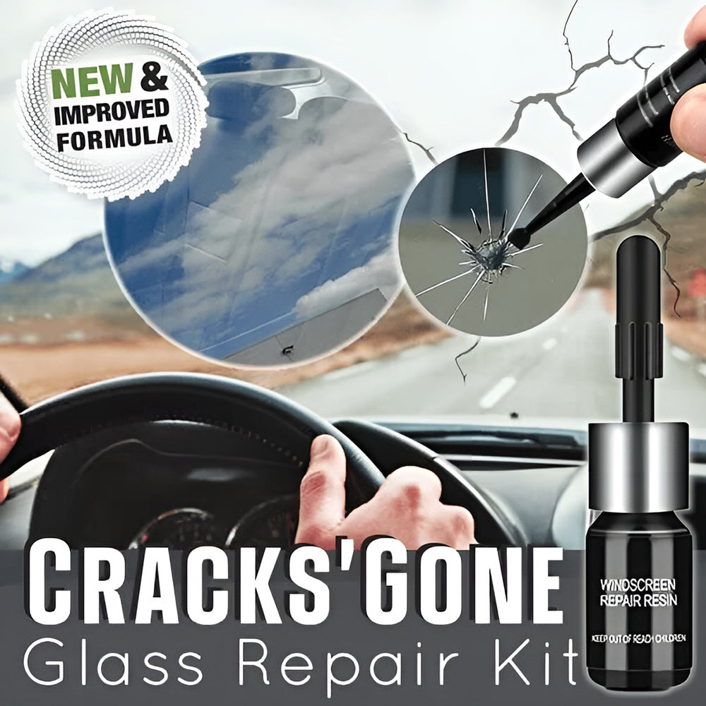 1+1 Free | CrackGone™ - Repair Glass Cracks in Minutes