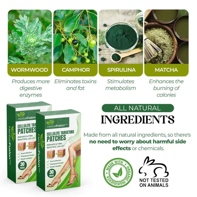 1+1 FREE | HerbalFusion™ Cellulite Target Pads